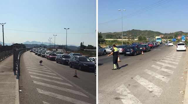 Dyndje automjetesh drejt Gjirit të Lalzit, policia thirrje shoferëve. 4 aksidente vetëm dje