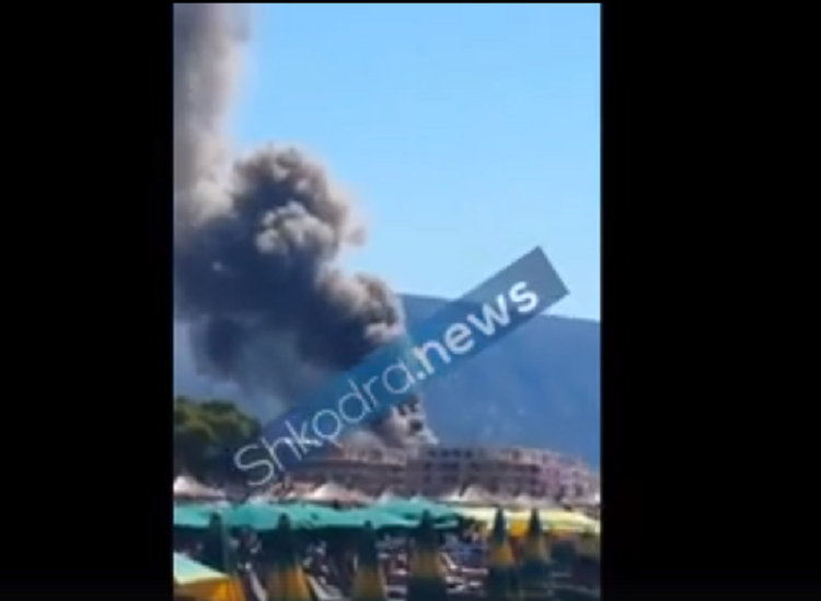 Shpërthim te kompleksi turistik në Velipojë, disa persona të plagosur (VIDEO)