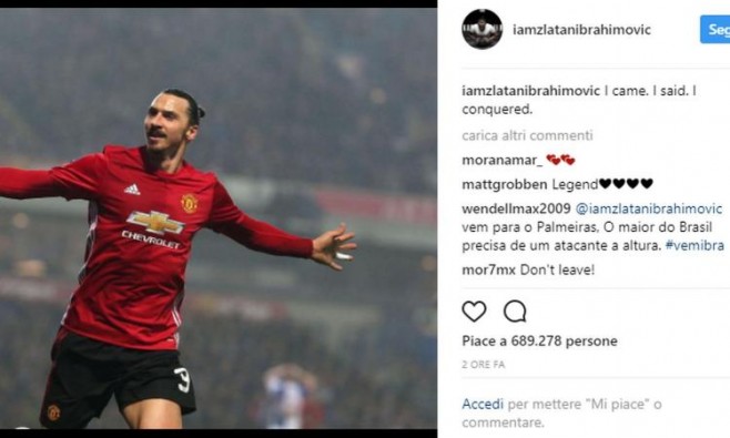 Zlatan Ibrahimovic i jep lamtumirën Man.United