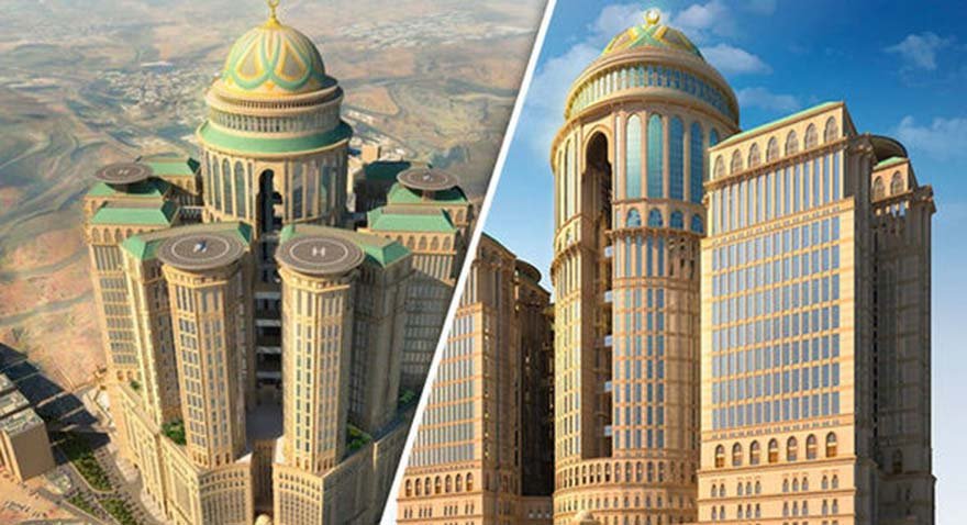 Bin Laden ndërton hotelin më të madh në botë (VIDEO)