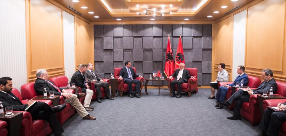 Presidenti Meta takim me kongresmenët amerikanë