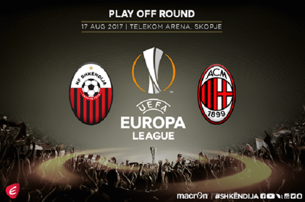 Europa League, Shkëndija-Milan