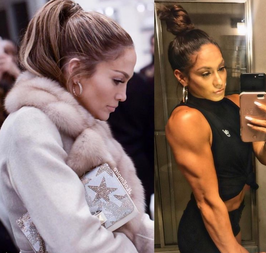 Njihuni me badybilder-en që është kopja e Jennifer Lopez-it (FOTO)