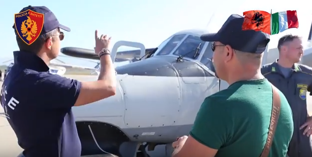 Policia dhe Guardia di Finanza bashkojnë forcat, monitorim nga ajri (VIDEO)