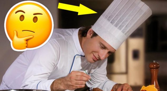 Përse shefat e kuzhinës mbajnë këtë lloj kapeleje të lartë?