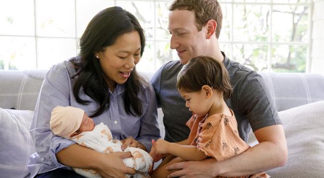 Baba për herë të dytë, Zuckerberg i shkruan letër vajzës së sapolindur