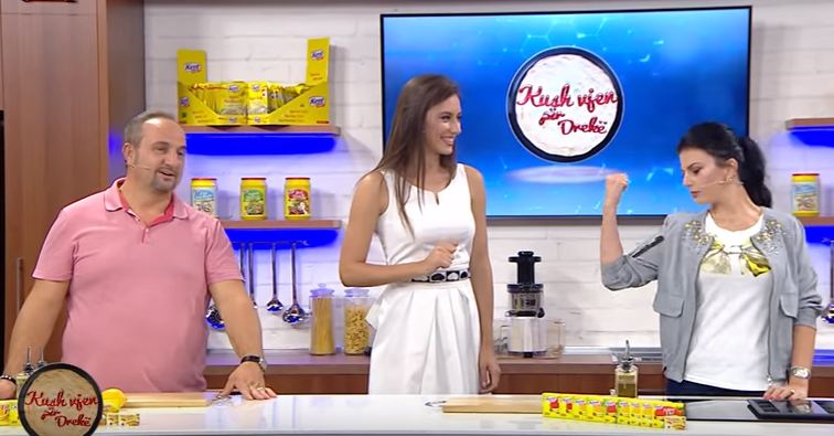 Rudina Dembacaj i tregon “muskujt” Saimir Kodrës (VIDEO)