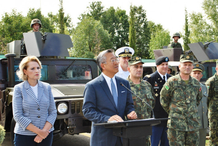 SHBA i dhuron 6 autoblinda të reja Forcave të Armatosura Shqiptare