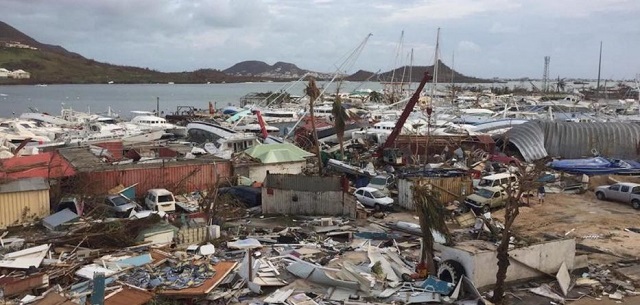 Ishulli që u shkatërrua nga uragani Irma
