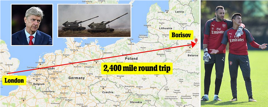 Javë makthi për Arsenal, 3 ndeshje në 6 ditë dhe mbi 2 400 milje rrugëtim mbi lojërat e luftës