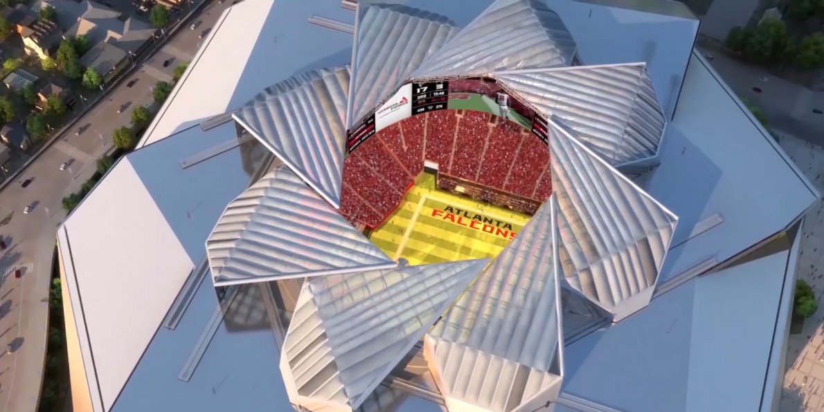 Njihuni me stadiumin e së ardhmes… inagurohet një mrekulli në Atlanta (VIDEO)