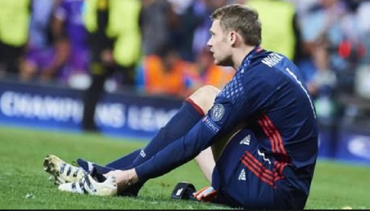 Nojer thyen sërish këmbën e majtë, kapiteni i Bajernit drejt një tjetër mungese të gjatë