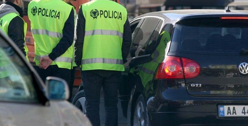 Nëntë shoferë përfundojnë në pranga