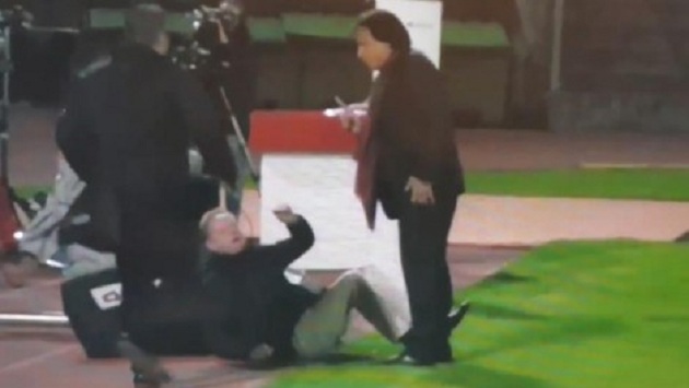 Presidenti i Sionit dhunon gazetarin: Ndihem mirë pasi i dhashë ca shkelma