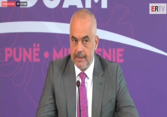 Edi Rama mesazh Partisë Demokratike për Ruçin