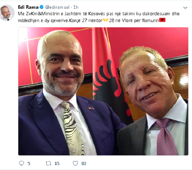 Mbledhja e qeverisë Shqipëri-Kosovë në Korçë dhe Vlorë