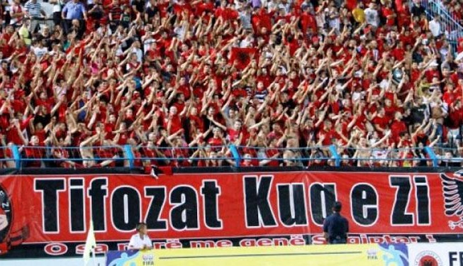 Tifozët “Kuq e Zi” mungojnë ndaj Italisë