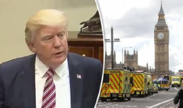 Trump dënon sulmin terrorist në Londër