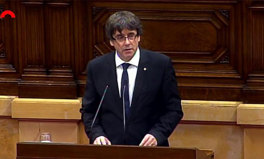 Katalunja shpall pavarësinë (e pezulluar), Puigdemont: Ende kohë për dialog