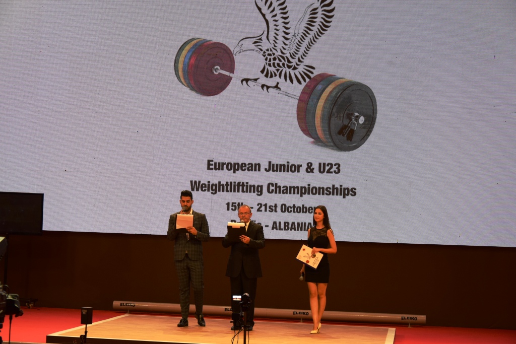 Durrës, nis Kampionati Europian i Peshëngritjes për të rinj (FOTO)