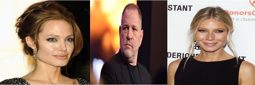 Jolie dhe Paltrow thonë se ishin viktima të ngacmimit seksual nga Weinstein