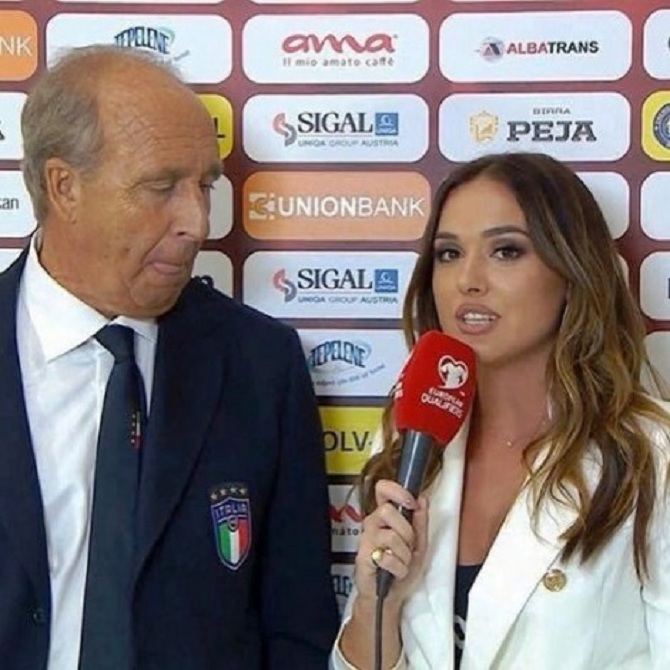 Trajneri i Italisë tundohet nga Ilda Bejleri! Kapet në një moment të sikletshëm