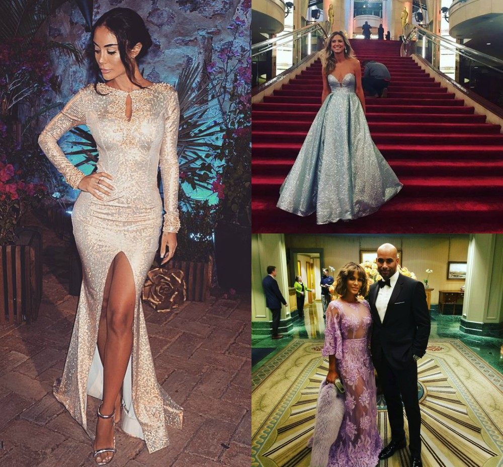 Të famshmet e huaja që u veshën nga dizajnuesit shqiptarë (FOTO)