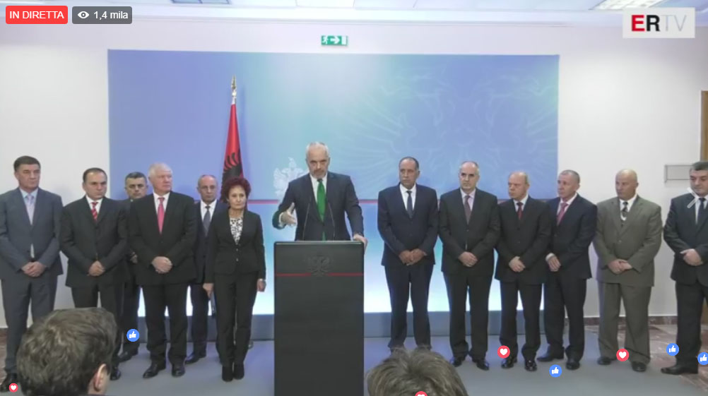 LAJM I FUNDIT/ Kryeministri Rama prezanton 12 Prefektët e rinj