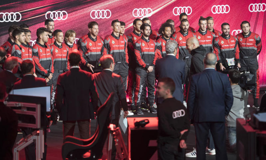 Audi u dhuron makina lojtarëve të Realit