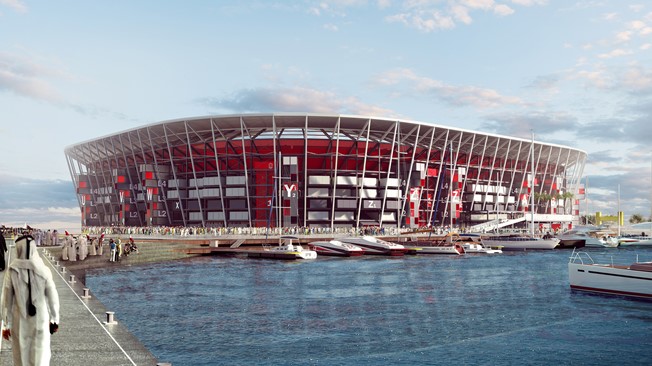 “Katar 2022”, prezantohet stadiumi i parë i çmontueshëm