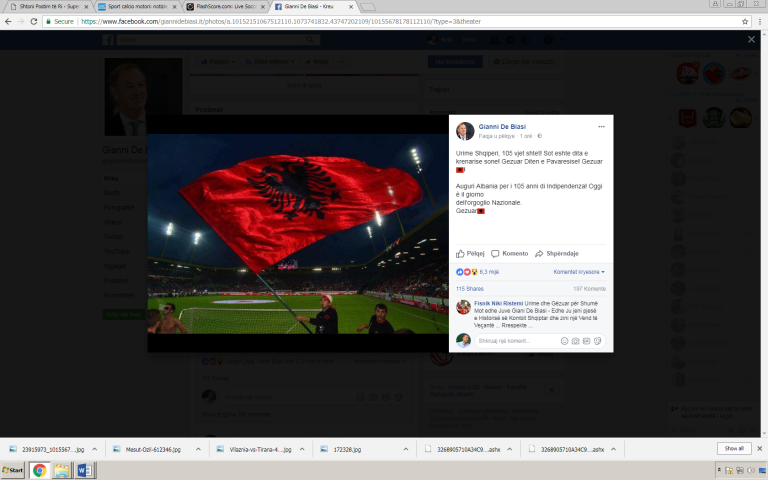 Kuqezinjtë urojnë shqiptarët për 28 Nëntorin