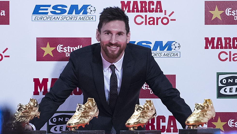 Messi merr Këpucën e Artë për herë të katërt, barazon Ronaldon