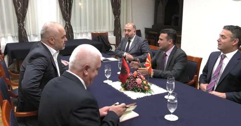 Mbledhja e përbashkët Tiranë – Shkup, më 2 dhjetor