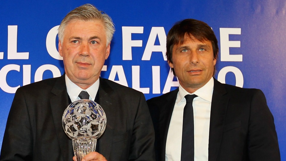 Trajnerët italianë çmendin merkaton, Conte drejt Real, Ancelotti te Chelsea