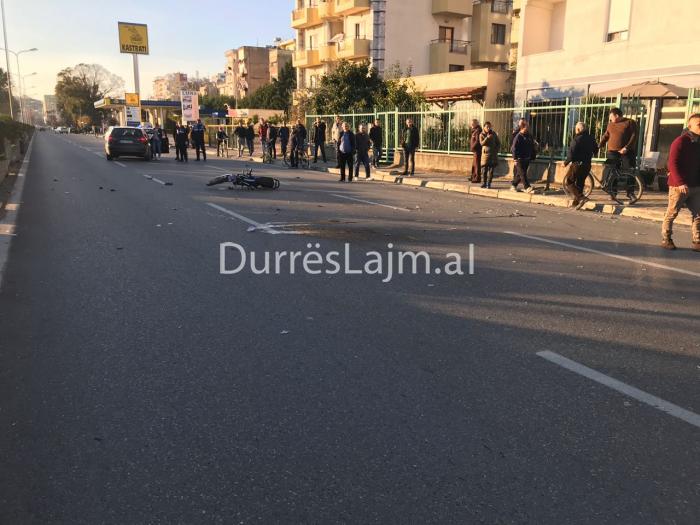 Aksident i rëndë në hyrje të Durrësit, një person mbetet i plagosur (FOTO & VIDEO)