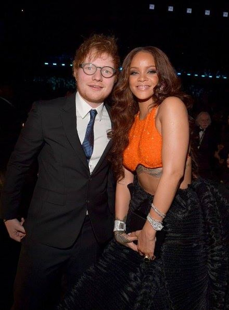 Ed Sheeran dhe Rihanna këngëtarët më të dëgjuar të vitit 2017