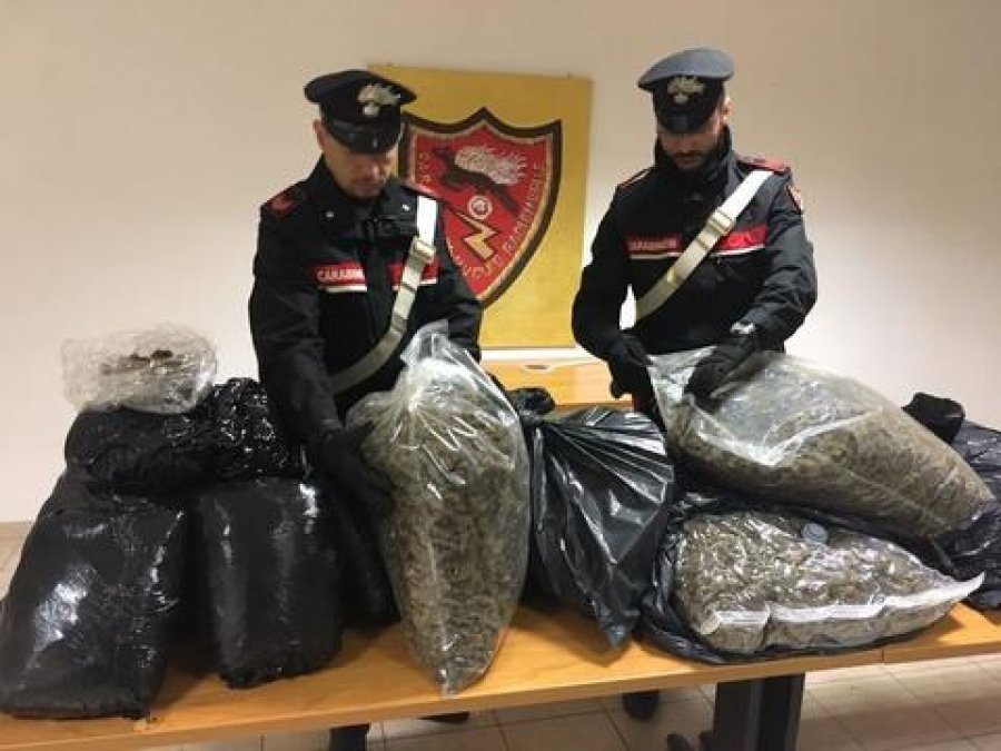 EMRAT/ Kush janë dy shqiptarët e arrestuar me 42 kg marijuanë në makinë