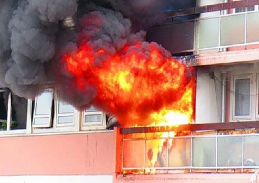 Shpërthen bombula e gazit në banesë, dëme materiale