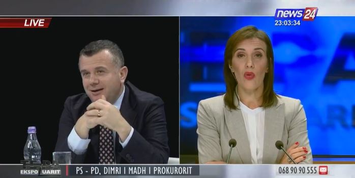 ‘Hë mi zemër…’, Balla ‘ngacmon’ live gazetaren, ajo ia kthen prerë