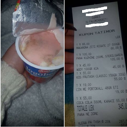 Durrës, shkon të blejë kos frutash në market, por kur e hapi ngeli pa fjalë (FOTO)