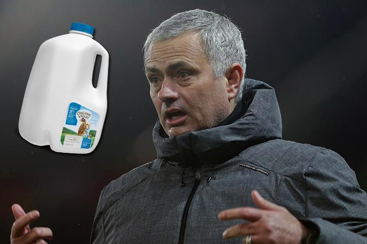 Kush e lagu Mourinhon me qumësht?