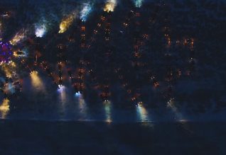 Pemë Krishtlindjesh me makina