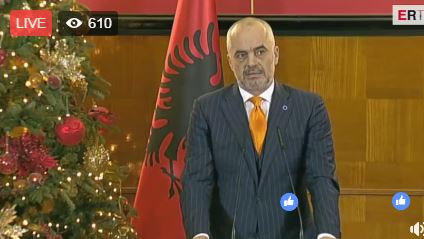 Rama pritje për ambasadorët me rastin e festave të fundvitit