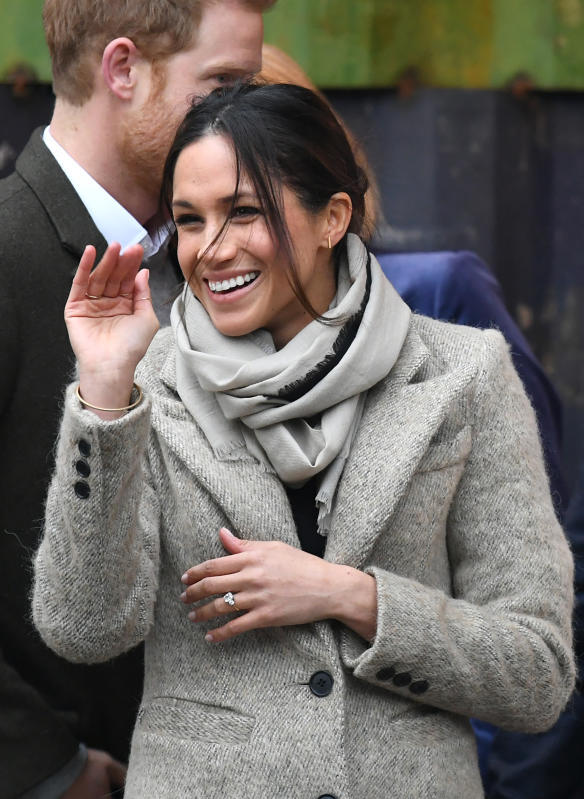 Meghan Markle, misteri i tre unazave në gishta