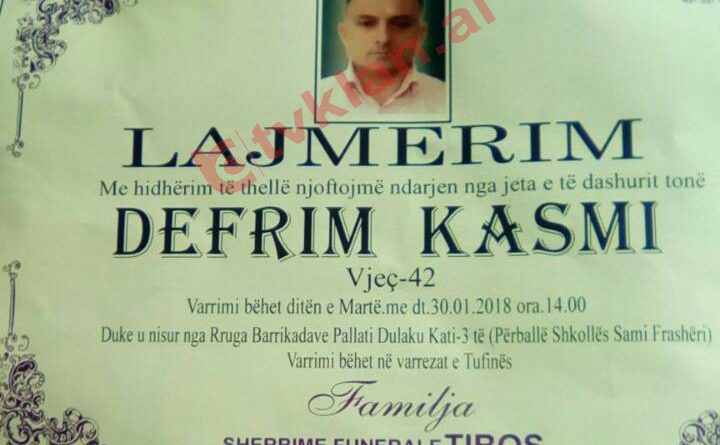 FOTO/ U ekzekutua mbrëmë, Devi Kasmi pronar i palestrës së VIP-ave