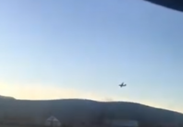 VIDEO/ Denoncimi: Avion droge mbi aeroportin e Kukësit