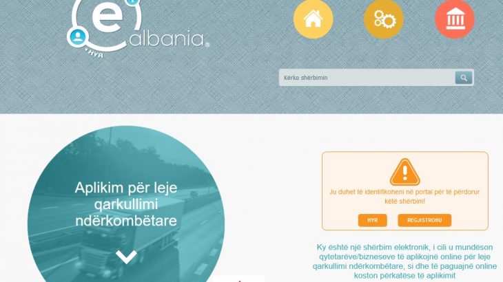 Si të aplikoni online për leje qarkullimi ndërkombëtare