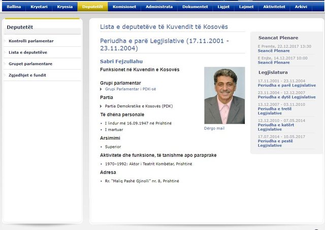 Këngëtar i njohur shqiptar që më parë ka qenë deputet