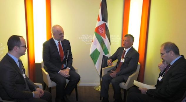 Sfidat kundër ekstremizmit të dhunshëm, Rama takon Mbretin e Jordanisë