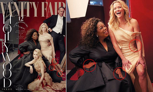 FOTO/ Revista prestigjoze dështon me photoshop-in